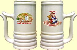 Beer mug tower N14 'Cossack's family'