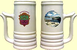 Beer mug tower N09 'Cossack's dish'