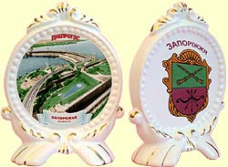 Медальйон декоративний №07 'Дніпрогес'