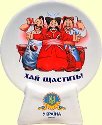 Медальйон круглий №03 'Козаки'