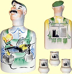 Bottle set 'Construction worker' (incl. 4 items)