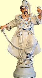 Sculpture 'Cossack from Sich' (lustre)