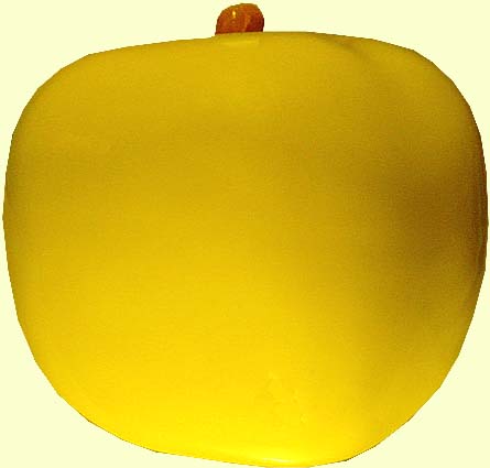 Souvenir 'Apfel' das Gelb